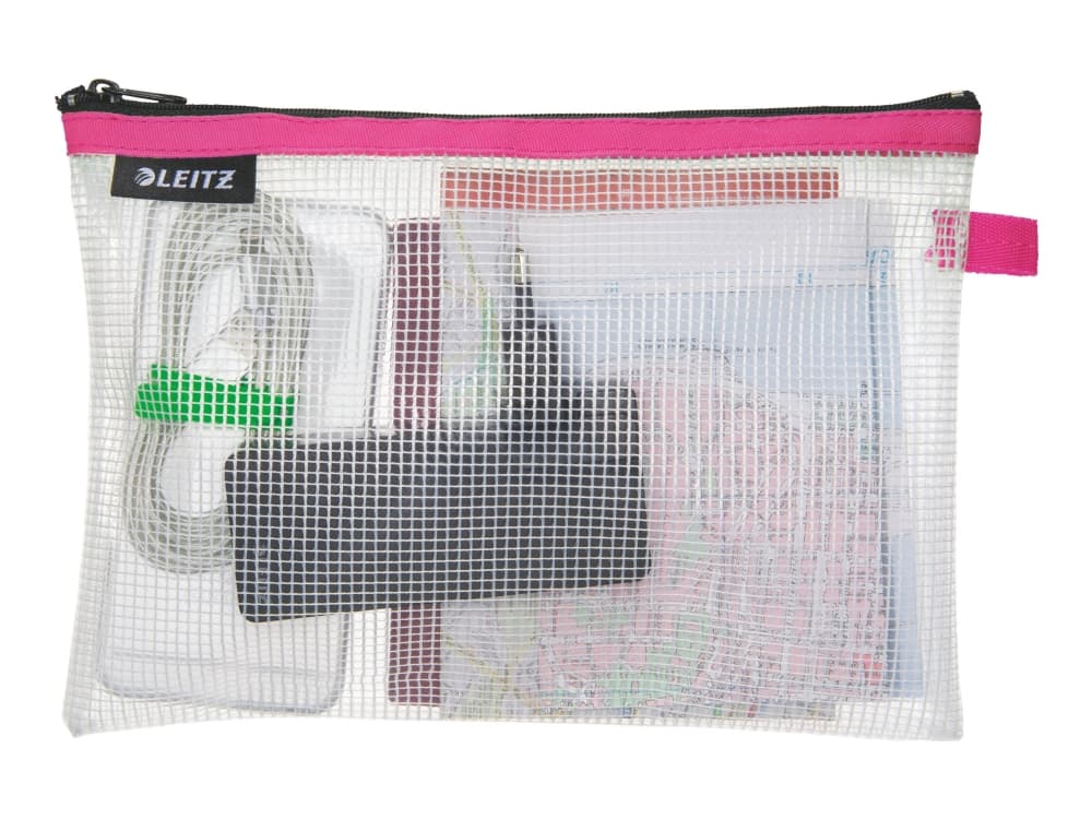 Leitz WOW Travel Medium - Etui til pas/kabler/powerbanks/kosmetik - EVA-folie - vaaleanpunainen - vaaleanpunainen
