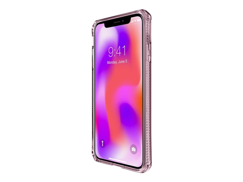 ITSKINS SPECTRUM CLEAR suojakuori iPhone XS / X®:lle. Vaaleanpunainen