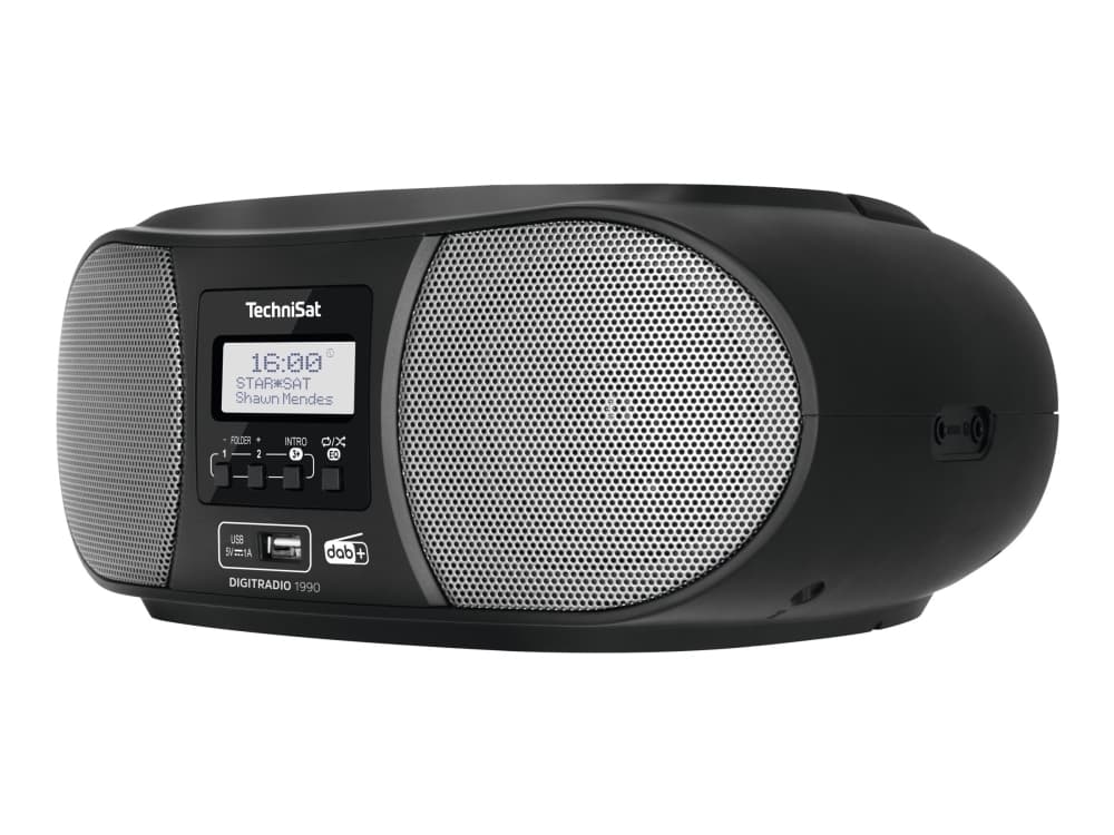 TechniSat Digitradio 1990, Kannettava, Analoginen & digitaalinen, DAB+, FM, 87,5 - 108 MHz, 174 - 240 MHz, 3 W