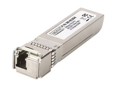 Digitus DN-81204, Valokuitu, 10000 Mbit/s, SFP+, LC, 9/125 µm, 10000 m