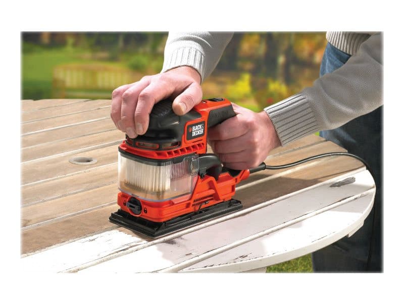 Black & Decker KA330EKA, Epäkeskohiomakone, Punainen, 5000 RPM, 13000 RPM, 2 mm, 1 mm