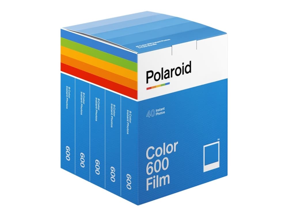 Polaroid Color film for 600 5-pack, 40 kpl, Alankomaat, 556 g, 556 g, 104 mm, 103 mm