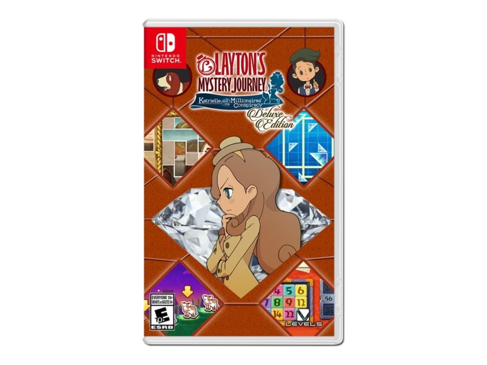 Layton"s Mystery Journey Katrielle and the Millionaires" Conspiracy - Deluxe Edition - Nintendo Switch