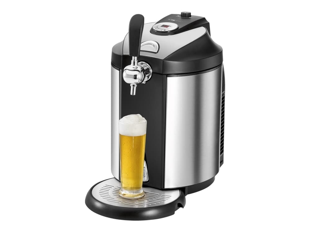 Clatronic BZ 3740, Kylmät juomat, Eristetty, Ruostumaton teräs, Painikkeet, Rotaatio, LED, 5 L