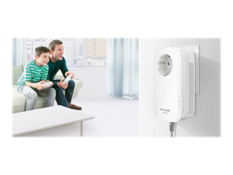 TP-Link TL-PA8010P KIT, 1300 Mbit/s, IEEE 802.3, IEEE 802.3ab, IEEE 802.3u, Tyyppi E / F, Gigabitti Ethernet, 10,100,1000 Mbit/s, 10BASE-T, 100BASE-TX, 1000BASE-T