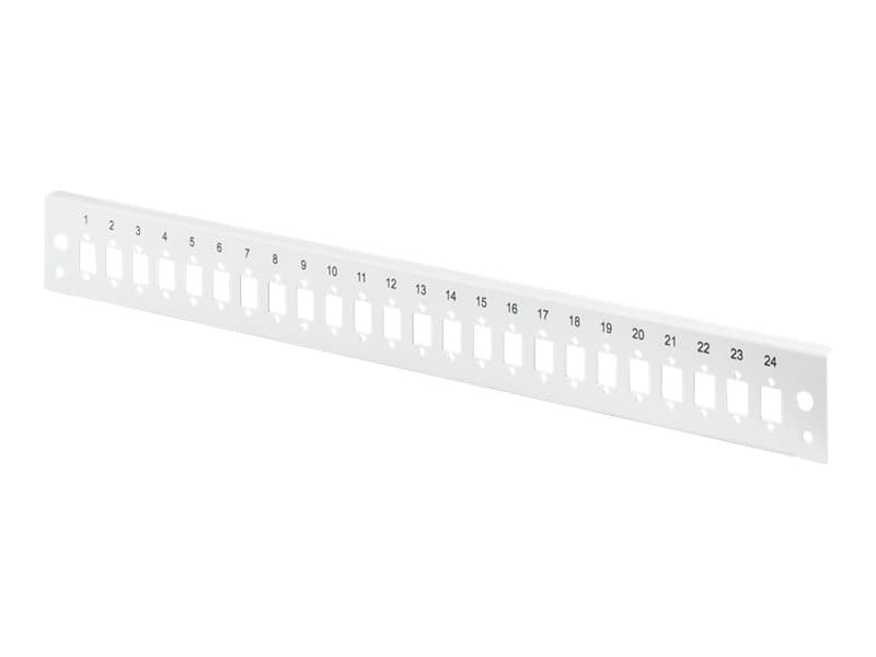 Digitus DN-96207-QL, Etupaneeli, Harmaa, 1U, Pyöreä, Turkki, LC-Duplex