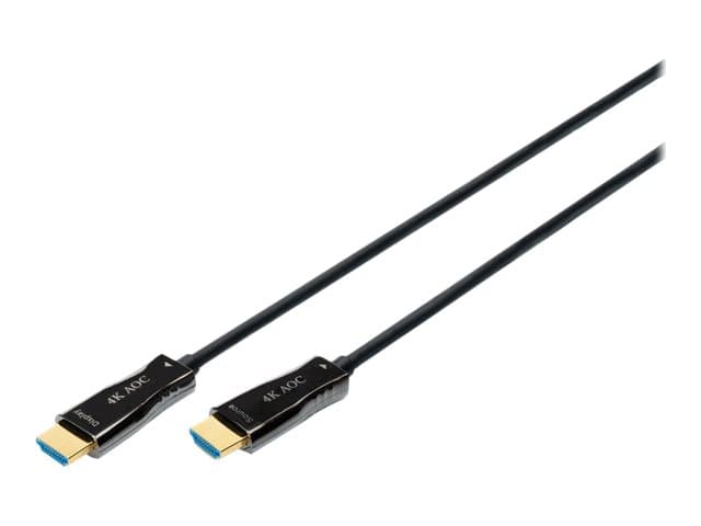 Digitus AK-330125-300-S, 30 m, HDMI-tyyppi A (vakio), HDMI-tyyppi A (vakio), 4096 x 2560 pikseliä, 3D, Musta