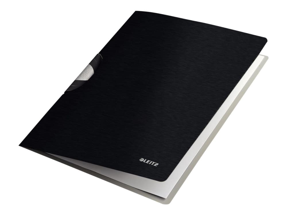 Leitz Style ColorClip Professional, A4, Polypropeeni (PP), Musta, 40 arkkia, 80 g/m², 222 mm