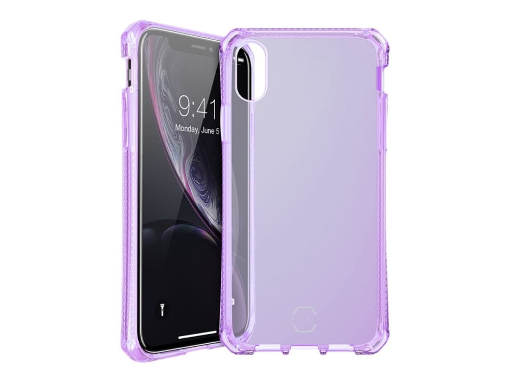 ITSKINS SPECTRUM CLEAR-skal till iPhone XR®. Lila