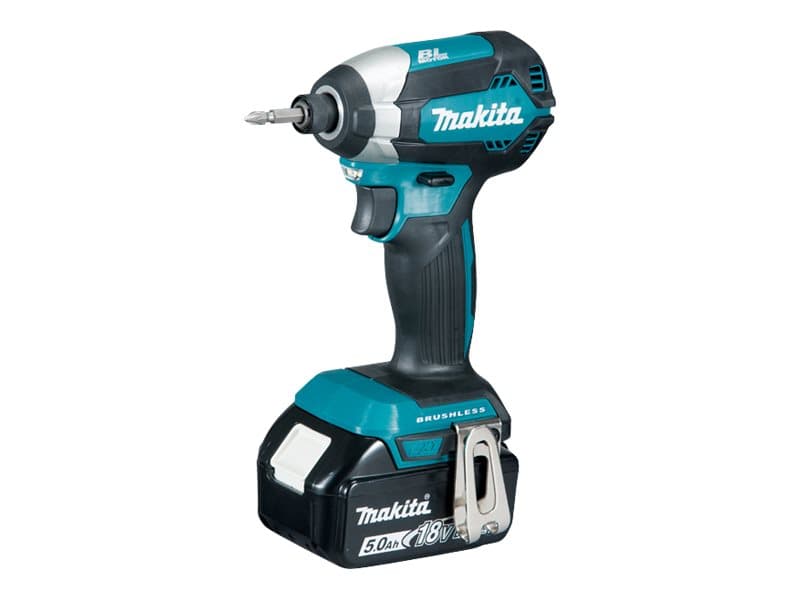 Makita DTD153RTJ - iskuväännin - akkukäyttöinen - 1/4 kuusiokolo 6,35 mm - 170 N-m - 2 akkua - 18 V
