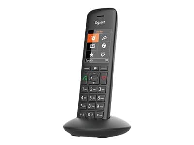 Gigaset C570HX - Langaton lisäluuri soittajan tunnistuksella - DECT\GAP - musta