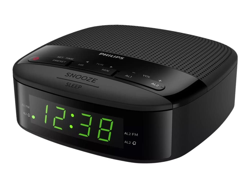 Philips TAR3205/12, Kello, Digitaalinen, FM, 87,5 - 108 MHz, 0,2 W, LED