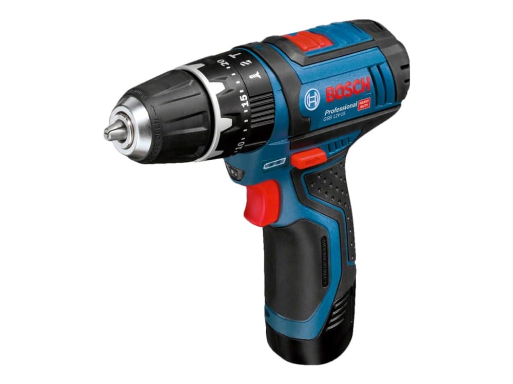 Bosch AKKUSLAGBOREMASKINE GSB 12V-15 SOLO LBOX - SOLO