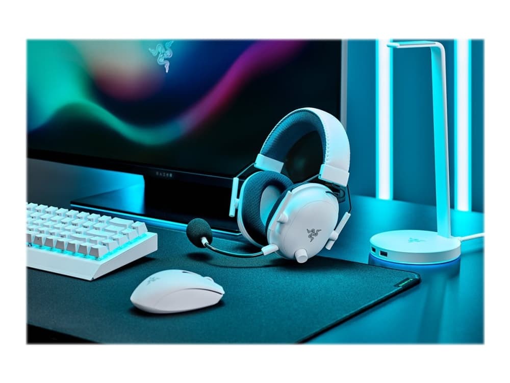 Razer BlackShark V2 Pro, Langaton, Pelaaminen, 12 - 28000 Hz, 330 g, Kuulokkeet, Valkoinen