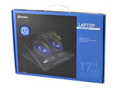 Vakoss LF-2463, 43,2 cm (17), 2 kpl, 13 cm, Musta, USB, USB