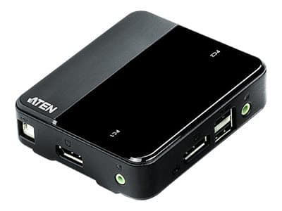 ATEN CS782DP - KVM / audio / USB-kytkin - 2 x KVM / audio / USB - 1 lokalbruger - pöytätietokoneet
