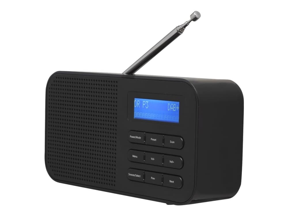 Denver Electronics DAB-42, Bærbar, Digital, DAB+,FM, 1 W, Blå, Lajittelu, lajittelu