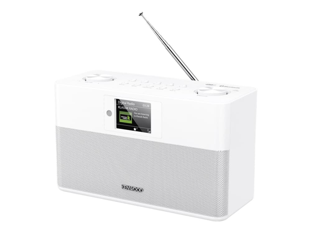 Kenwood CR-ST80DAB DAB-radioradio Hvid
