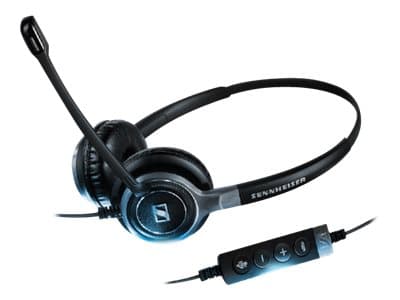 EPOS IMPACT SC 660 USB ML - Kuulokkeet - på øret - kabling - USB - sort, sølv