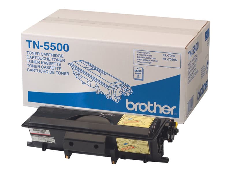 Brother TN5500, 12000 sivua, Musta, 1 kpl