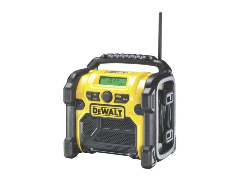 DeWALT DCR020-QW, Kannettava, Digitaalinen, DAB, FM, LED, Vihreä, Musta, Keltainen