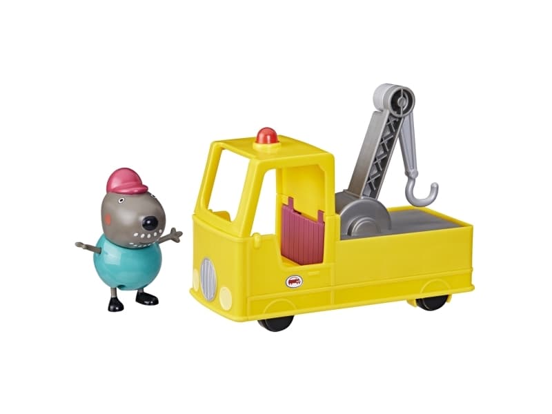 Peppa Pig Isoisä Koiran vetoauto, nosturiauto, muovia, monivärinen