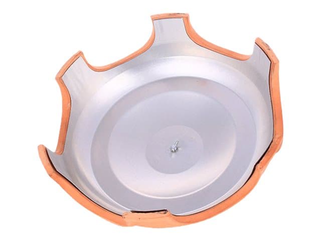 Emerio PO-115984, 6 pitsa(a), Musta, Oranssi, Keraaminen, 1200 W, 6,83 kg, 437 mm
