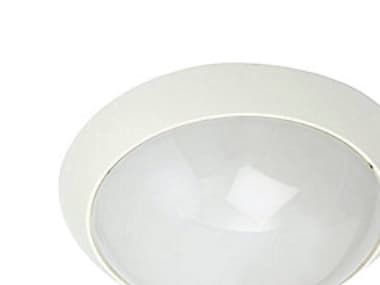 Enøk Alu Mat-Hvid E27 m/Sensor &amp Sikring
