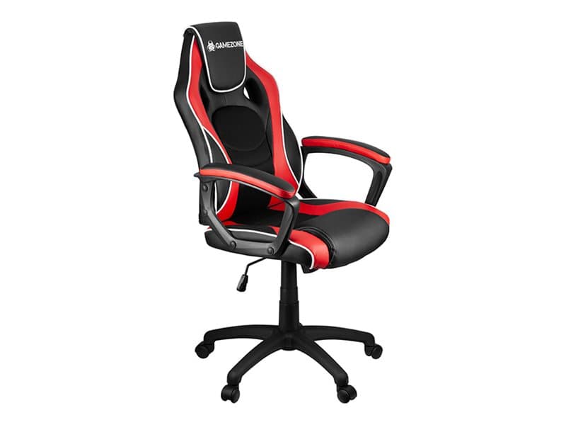 Tracer GAMEZONE GC33, PC-pelituoli, 120 kg, Lastenistuin (kaukalo), Pehmustettu selkänoja, Musta/punainen, musta, Punainen