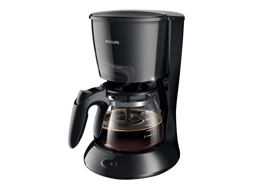 Philips Daily Collection HD7432/20 Kahvinkeitin, Suodatinkahvinkeitin, 0,6 L, Jauhettu kahvi, 750 W, Musta