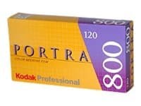 Kodak PROFESSIONAL PORTRA 800 - Värillinen filmi - 120 (6 cm) - ISO 800 - 5 rullaa