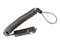 Hama Combination Lock for Netbooks, 4 digits, anthracite, Musta, Netbooks, 232 mm, 142 mm, 25 mm, 158 g