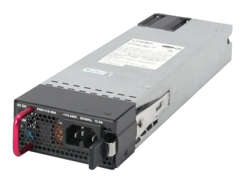 HPE X362 - Strømforsyning - hurtigstik/redundant (indstiksmodul) - AC 115-240 V - 1110 Watt - Europa - for HPE 5130 24, 5130 48, 5500-24, 5500-48, 5510 24, 5510 48 FlexNetwork 5510 24, 5510 48 FlexNetwork 5510 24, 5510 48