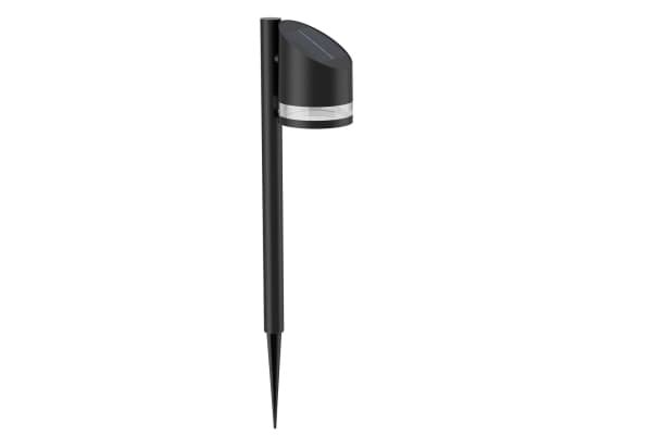 Philips Fyve aurinkokennovalaisin 1,5W, Ulkotilojen jalka-/tolppavalaistus, musta, Muovi, IP44, Julkisivu, Puutarha, Patio, III