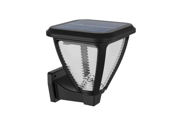 Philips Vapora aurinkokennovalaisin 1,5W, Seinävalaistus ulkotiloihin, musta, Muovi, IP44, Julkisivu, Puutarha, Patio, III