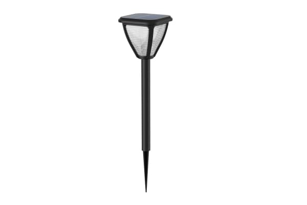 Philips Vapora aurinkokennovalaisin 1,5W, Ulkotilojen jalka-/tolppavalaistus, musta, Muovi, IP44, Julkisivu, Puutarha, Patio, III