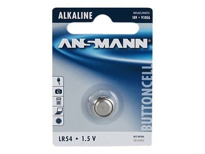 Ansmann Alkaline Battery LR 54, Kertakäyttöinen akku, Alkali, 1,5 V, 1 kpl, LR 54