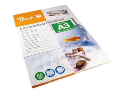 Persikka - 100-pakkaus - kiiltävä - A3 (297 x 420 mm) laminointipussit