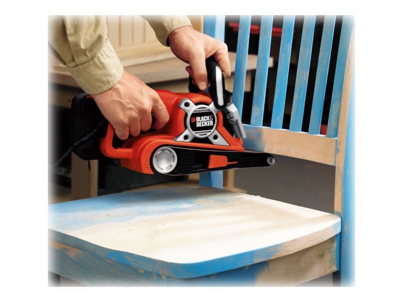 Black & Decker KA88, Nauhahiomakone, Oranssi, AC, 230 V, 3 m, 720 W