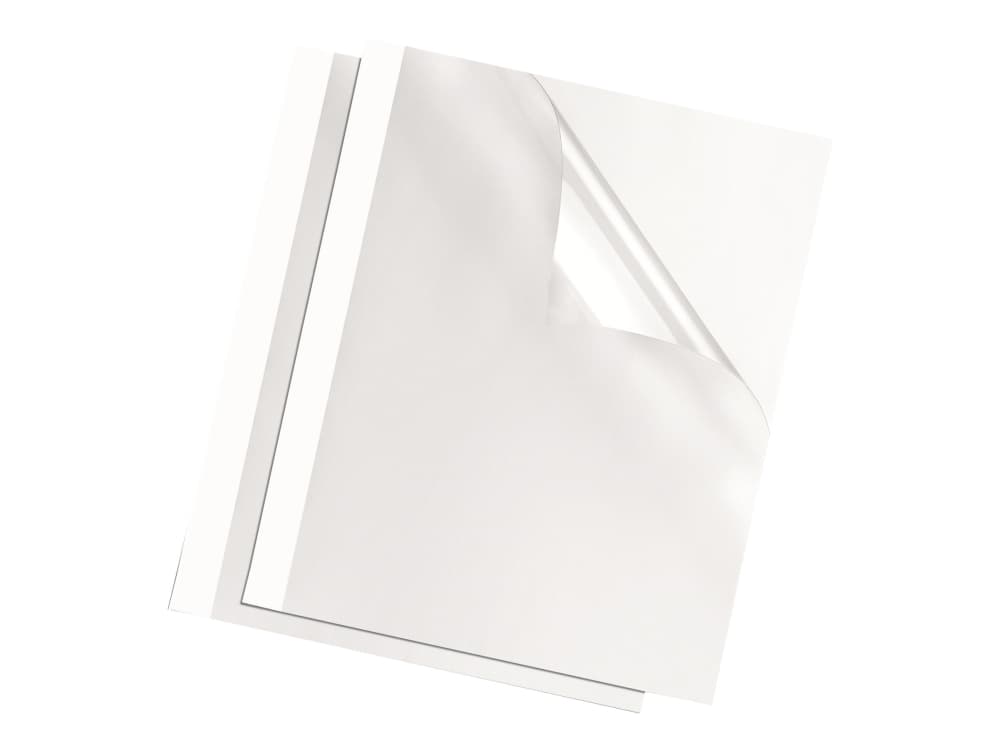 Fellowes 53154, A4, Muovi, Läpinäkyvä, Valkoinen, 60 arkkia, 0,150 mm, 297 mm
