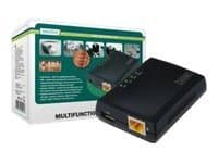 Digitus DN-13020, Musta, Toiminta/Seikkailu, Linkki, Teho, USB, Taiwan, Ethernet LAN, 10,100 Mbit/s, FTP, SMB, CIFS