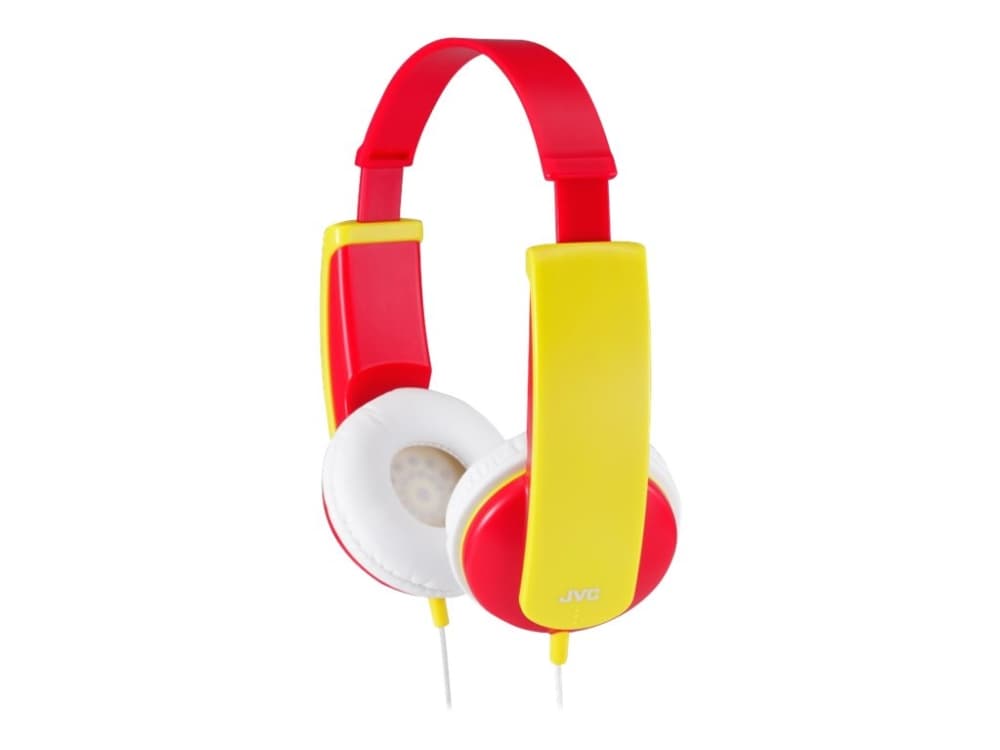 JVC HA-KD5, Langallinen, 15 - 23000 Hz, Musiikki, 122 g, Kuulokkeet, Punainen, Keltainen