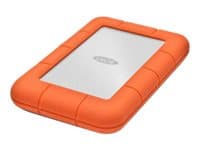 LaCie Rugged Mini - Kiintolevy - 1 TB - ekstern (bærbar) - USB 3.0 - 5400 rpm