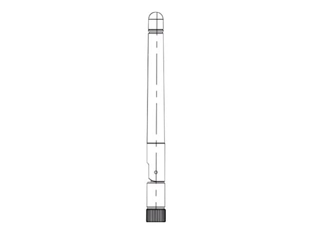 Extreme Networks - Antenni - 2 dBi (5 GHz:iin), 2,7 dBi (2,4 GHz:iin) - ympärisäteilevä - sisätiloissa - musta - Zebra AP 621, AP 6521, AP 6522, AP 8132, AP-8232, AP-8232