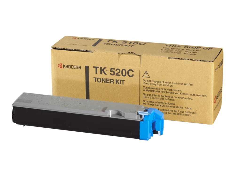 KYOCERA TK-520C, 4000 sivua, Syaani, 1 kpl