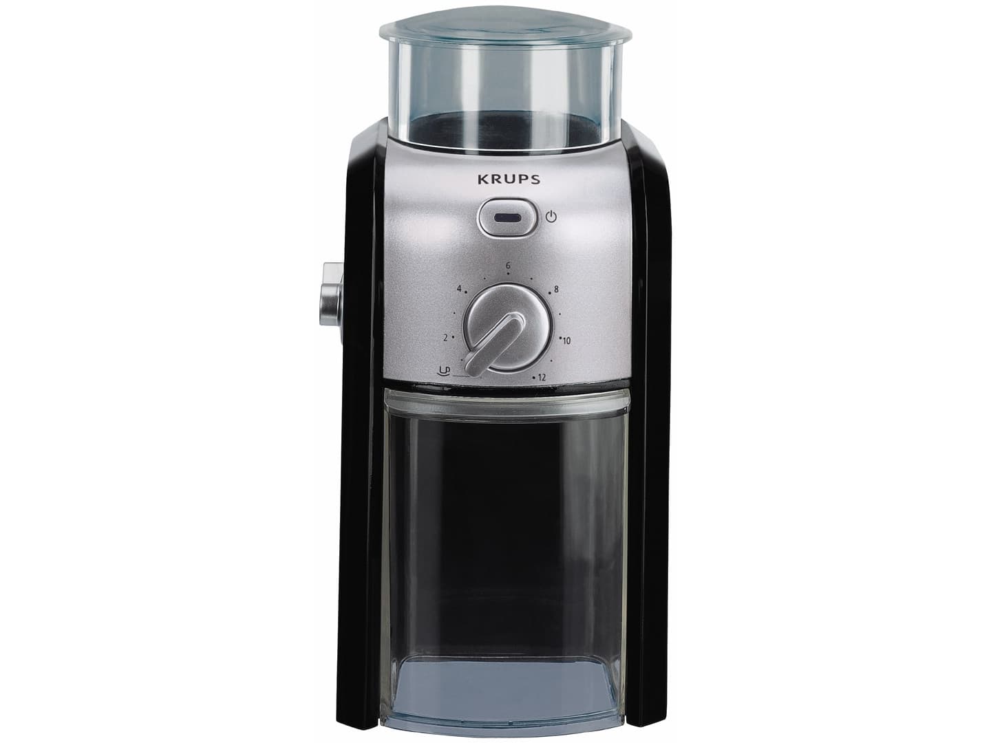 Krups G VX2 42, 200 g, musta, Kromi, Ruostumaton teräs, 100 W, 1,84 kg, 200 mm