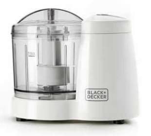 Black & Decker BXCH120E, 0,35 L, Läpinäkyvä, Valkoinen, Ruostumaton teräs, 120 W