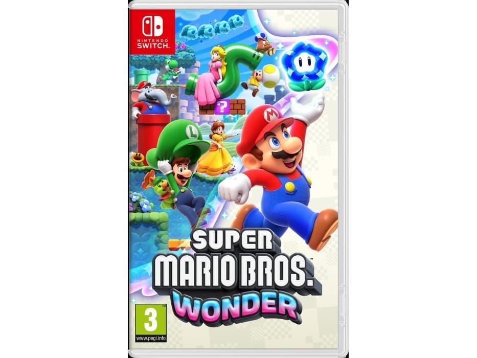 Nintendo Super Mario Bros. Wonder, Nintendo Switch, Moninpelitila, RP (odottaa luokitusta), Fyysinen media