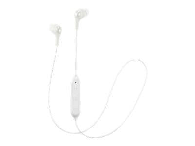 JVC HA-FX9BT, Langaton, 20 - 20000 Hz, Puhelut/Musiikki, 12 g, Kuulokkeet, Valkoinen