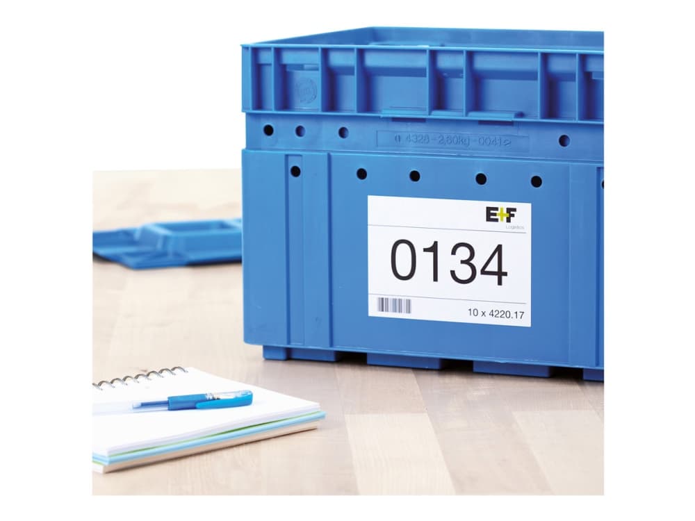 HERMA 4627, Valkoinen, Suorakulmio, Kiinteä, Paperi, Matta, Laser/Inkjet